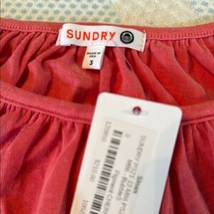 Sundry Bubblegum Cherry Dress